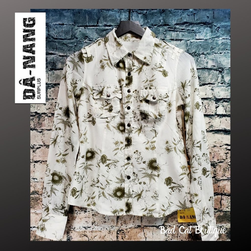 Da-Nang | Surplus Indo-Chine Snap Down Blouse